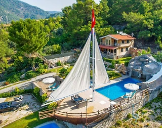 Fethiye Eldirek'te Geniş Bahçeli, Özel Havuzlu, Lüks Villa - 4