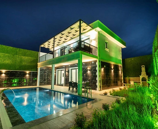 Fethiye Eldirek'te Sakin Konumda, Özel Havuzlu, Muhafazakar Villa - 1