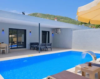 Fethiye Eldirek'te Yemyeşil Doğada, Özel Havuzlu, Kiralık Villa - 1