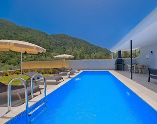 Fethiye Eldirek'te Yemyeşil Doğada, Özel Havuzlu, Kiralık Villa - 4