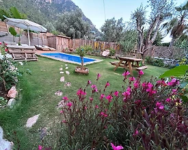 Fethiye Faralya'da Balayı Çiftlerine Uygun, Özel Havuzlu, Kiralık Villa - 3