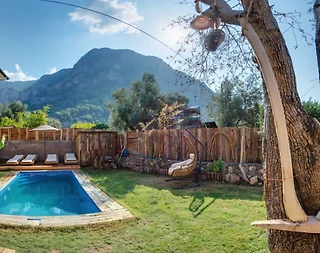 Fethiye Faralya'da Balayı Çiftlerine Uygun, Özel Havuzlu, Kiralık Villa - 1