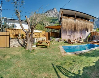 Fethiye Faralya'da Balayı Çiftlerine Uygun, Özel Havuzlu, Kiralık Villa - 2