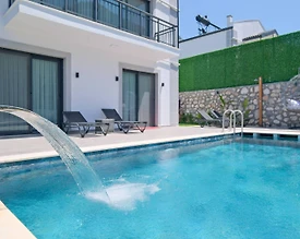 Fethiye Karaağaç'ta Doğa İçerisinde, Özel Havuzlu, Modern Villa - 3