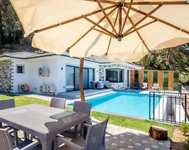 Fethiye Faralya'da Yemyeşil Doğada, Özel Havuzlu, Konforlu Villa - 3