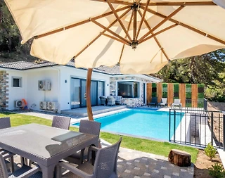 Fethiye Faralya'da Yemyeşil Doğada, Özel Havuzlu, Konforlu Villa - 3