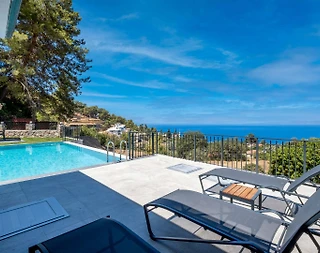 Fethiye Faralya'da Nezih Konumda, Özel Havuzlu, 6 Kişilik Villa - 5