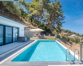 Fethiye Faralya'da Nezih Konumda, Özel Havuzlu, 6 Kişilik Villa - 3