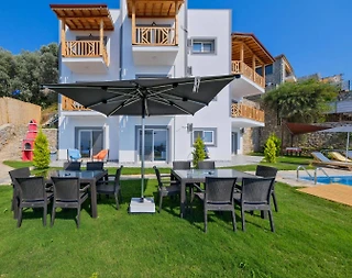 Fethiye Faralya'da Deniz Manzaralı, Sonsuzluk Havuzlu, Lüks Villa - 3