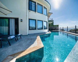 Fethiye Faralya'da Doğa İçerisinde, Özel Havuzlu, Lüks Villa - 2