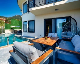 Fethiye Faralya'da Doğa İçerisinde, Özel Havuzlu, Lüks Villa - 3