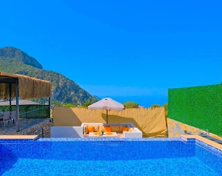 Fethiye Karaağaç'ta Eşsiz Doğa İçinde, Özel Havuzlu, Konforlu Villa - 4