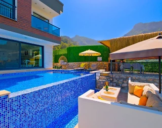 Fethiye Karaağaç'ta Eşsiz Doğa İçinde, Özel Havuzlu, Konforlu Villa - 2