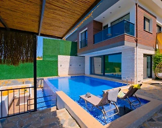 Fethiye Karaağaç'ta Eşsiz Doğa İçinde, Özel Havuzlu, Konforlu Villa - 1