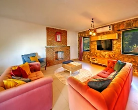 Faralya'da Muhteşem Orman Manzaralı, Özel Havuzlu, Saunalı Villa - 3