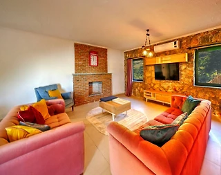 Faralya'da Muhteşem Orman Manzaralı, Özel Havuzlu, Saunalı Villa - 3