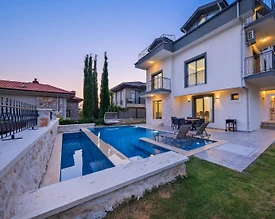 Fethiye Faralya'da Doğanın Kalbinde, Özel Havuzlu, İkiz Villa - 2