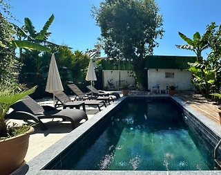 Fethiye Faralya'da Deniz Manzaralı, Isıtmalı Havuzlu, Lüks Villa - 5