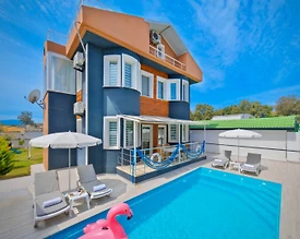 Muğla Fethiye'de Muhteşem Doğa İçerisinde, Modern Tasarımlı Villa - 2