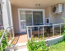 Fethiye Foça'da Çalış Plajına Yakın, Ortak Havuzlu, 1+1 Daire - 3