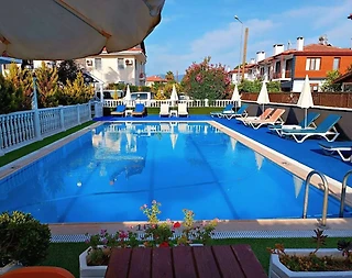 Fethiye Foça'da Denize Yürüme Mesafesinde, Ortak Havuzlu, 1+1 Apart - 5