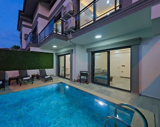 Fethiye Foça'da Doğayla Baş Başa, Özel Havuzlu, 8 Kişilik Villa - 2