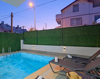 Fethiye Foça'da Doğayla Baş Başa, Özel Havuzlu, 8 Kişilik Villa - 5