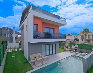 Fethiye Foça'da Enfes Doğa Manzaralı, Özel Havuzlu, Kiralık Villa - 1