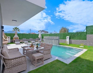 Fethiye Foça'da Enfes Doğa Manzaralı, Özel Havuzlu, Kiralık Villa - 3