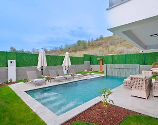 Fethiye Foça'da Yeşillikler İçinde, Özel Havuzlu, Ferah Villa - 4