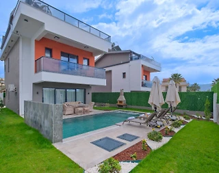 Fethiye Foça'da Yeşillikler İçinde, Özel Havuzlu, Ferah Villa - 5