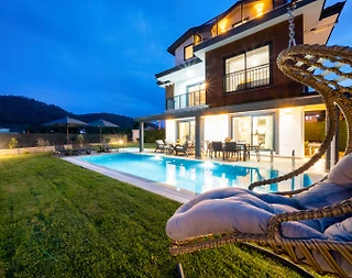 Fethiye İnlice'de Doğa İçerisinde, Özel Havuzlu, Kiralık Villa - 2