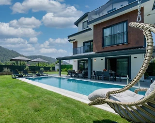 Fethiye İnlice'de Şehirden Uzakta, Özel Havuzlu, Ferah Villa - 1