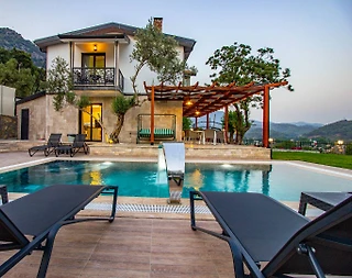 Fethiye İnlice'de Sakin Konumda, Özel Havuzlu, Konforlu Villa - 5