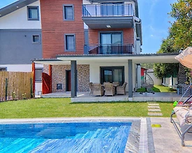 Göcek'te Kalabalık Aileler İçin Uygun, Özel Havuzlu, Lüks İkiz Villa - 2