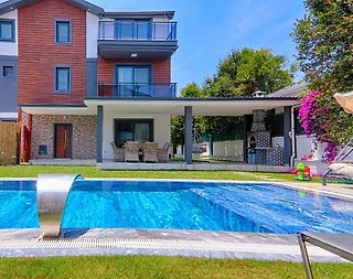 Göcek'te Kalabalık Aileler İçin Uygun, Özel Havuzlu, Lüks İkiz Villa - 1