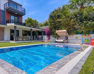 Göcek'te Kalabalık Aileler İçin Uygun, Özel Havuzlu, Lüks İkiz Villa - 4