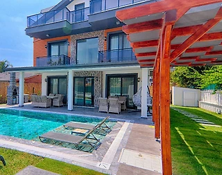 Fethiye Göcek'te Özel Havuzlu, Kalabalık Ailelere Uygun, Lüks Villa - 4
