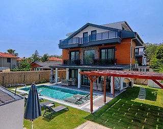 Fethiye Göcek'te Özel Havuzlu, Kalabalık Ailelere Uygun, Lüks Villa - 5