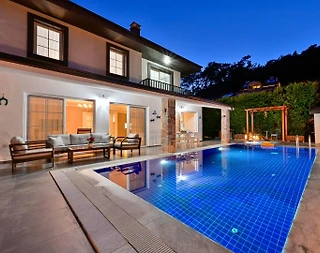 Fethiye İnlice'de 6 Kişi Kapasiteli, Özel Havuzlu, Lüks Villa - 3