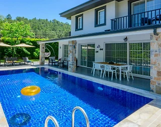Fethiye İnlice'de 6 Kişi Kapasiteli, Özel Havuzlu, Lüks Villa - 5
