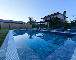 Fethiye Göcek'te Modern Tasarımlı, Özel Havuzlu, Ferah Villa - 4