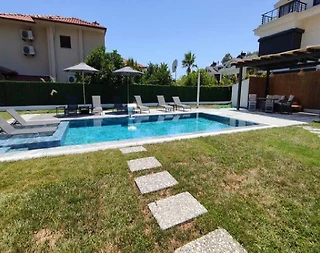 Fethiye Göcek'te Modern Tasarımlı, Özel Havuzlu, Ferah Villa - 5