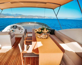 Fethiye Göcek'te Benzersiz Maviliğin İçinde, 4 Kabinli Motoryat - 5