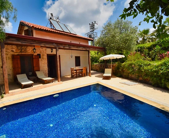 Fethiye Kayaköy'de Doğa İçerisinde, Özel Havuzlu, Ekonomik Villa - 1
