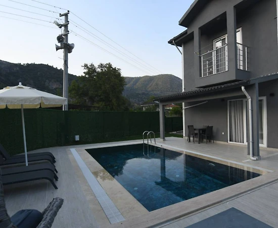 Fethiye İnlice'de Doğa İçerisinde, Özel Havuzlu, Ferah Villa - 1