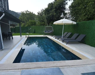 Fethiye İnlice'de Doğa İçerisinde, Özel Havuzlu, Ferah Villa - 2