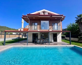 Fethiye İnlice'de Kalabalık Ailelere Uygun, Özel Havuzlu, Şık Villa - 2