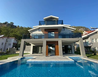 Fethiye Göcek'te Enfes Doğada, Özel Havuzlu, Lüks Villa - 1