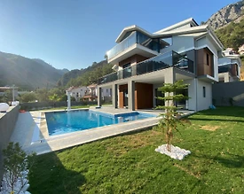 Fethiye Göcek'te Enfes Doğada, Özel Havuzlu, Lüks Villa - 2